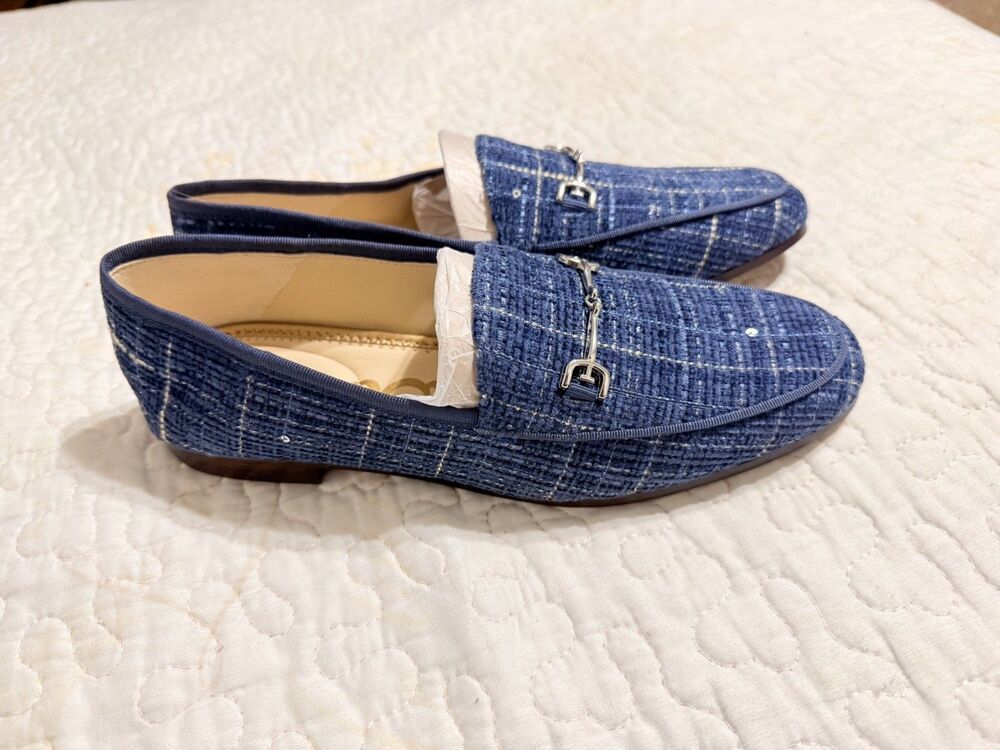 Sam Edelman Atlantic Blue Loraine Bit Loafer  Size 7 MSRP$150 Elegant NWOB - Picture 9 of 9